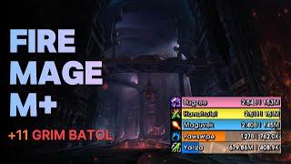 1.45M Overall No Aug +11 Grim Batol Fire Mage M+ Season 1 The War Within