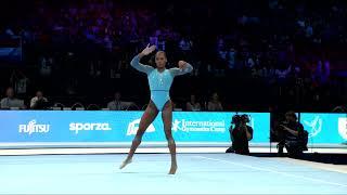 JONES Shilese USA_2023 Artistic Worlds Antwerp BEL_Qualifications_Floor Exercise