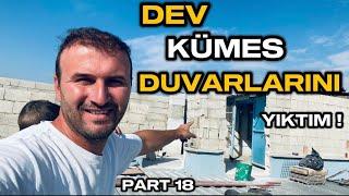 DEV GÜVERCİN KÜMES İÇİN DUVARLARI YIKTIM  KAPILARI AÇTIM  Part 18