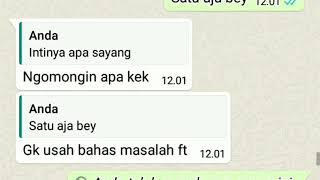 #viraL CHAT SEX SAMA PACAR