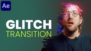 How to create a Glitch Transition In After Effects no Plugins