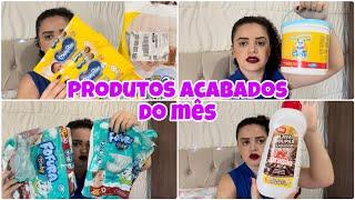 PRODUTOS ACABADOS DO ÚLTIMO MÊS DO BEBÊ