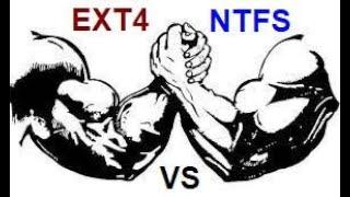 EXT4 Linux Mint 21 vs NTFS Windows 10. Битва файловых систем