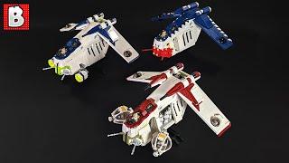 Most Best Republic Gunship LEGO Models Custom Episode Two Clone Wars Muunilinst 10