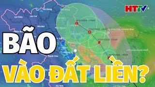 Tin bão Bão số 2 liên tục mạnh lên cách Quảng Ninh - Hải Phòng 170km  Hà Tĩnh TV