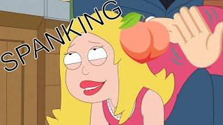 FRANCINE LOVES GETTING SPANKED American Dad Francine loves dem spankings