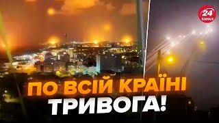 В ці ХВИЛИНИ Іран запустив СОТНІ ракет на Ізраїль. Перші ВІДЕО роботи Залізного куполу