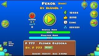 GD PEKOK BY BLUHOL ALL  COINS DAILY LEVEL  GEOMETRY DASH 2.11