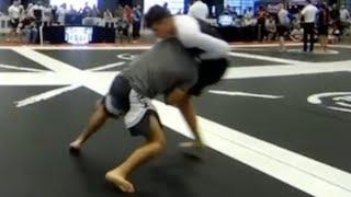 Double Leg Takedown Vs Guillotine = SLEEP