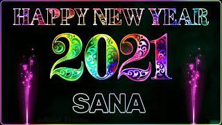 HAPPY NEW YEAR SANA