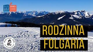 ️ Folgaria Ski Area 2023 - rodzinne narty - Łatwe trasy dla początkujących