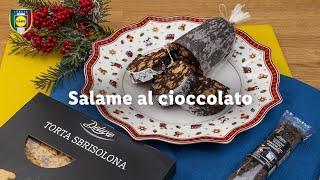 Salame al cioccolato con torta sbrisolona Deluxe  Chef in Camicia  Lidl Italia