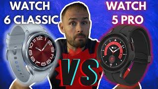 Samsung Galaxy Watch 6 Classic vs Galaxy Watch 5 Pro  Fitness Tech Review