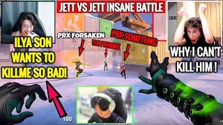 PRX f0rsakeN Shows Jett Diff Gameplay Against PRX Something & TLN Primmie With T1 Xccurate in Ranked