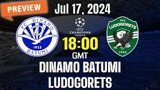 Champions League  Dinamo Batumi vs. Ludogorets Razgrad - prediction team news lineups   Preview