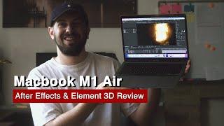 Macbook M1 Air vs $3499 Desktop PC - After Effects & Element 3D Review Mind-blown