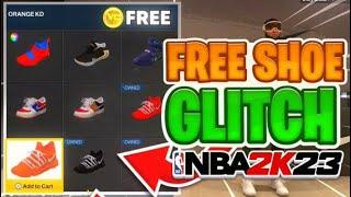 *NEW* HOW TO GET FREE CUSTOM SHOES ON NBA 2K23 HOW TO GET ANY SHOES FOR FREE ON NBA 2K23 