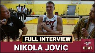 Nikola Jovic On Disappointing Olympic Experience and Whats Next on the Miami Heat