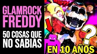 FNAF SECURITY BREACH 50 Cosas que NO SABÍAS de GLAMROCK FREDDY  Curiosidades