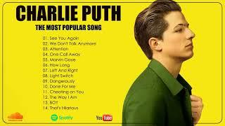 Charlie Puth Best Songs - Charlie Puth Full Album - Charlie Puth Top Hits