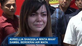 Avriellia Shaqqila Minta Maaf Sambil Berderai Air Mata