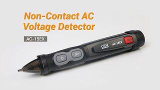 How to Use a Non-Contact Voltage Tester---CEM AC-15EX
