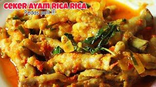 Ceker Ayam Rica Rica Kemangi Recipe Spicy and Flavorful