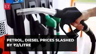 Govt cuts petrol diesel prices by Rs 2litre across India effective March 15