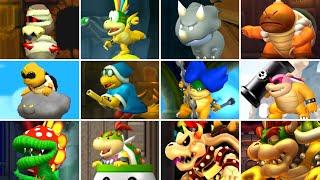 New Super Mario Bros. series - All Bosses No Damage 2006 - 2024
