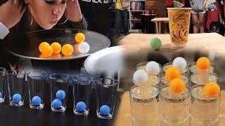 6 Creative Party Games With Ping Pong Balls Minute to Win ItPART 1