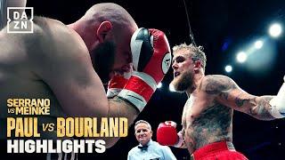 Jake Paul 1st Round Knockout vs. Ryan Bourland  Fight Highlights