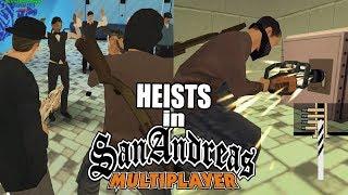 Heists in GTA SAMP  San Andreas Online