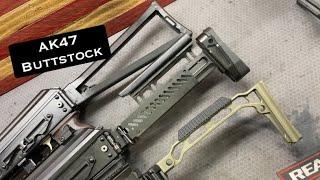 Different types of AK47 buttstock