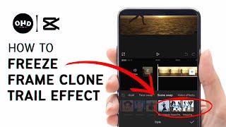 CapCut Tutorial - Freeze Frame Clone Trail Effect with ONE CLICK 2023