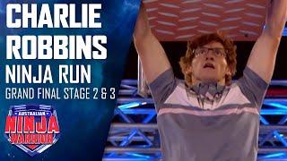 Charlie Robbinss powerful run through Stage 2 and 3  Australian Ninja Warrior 2020