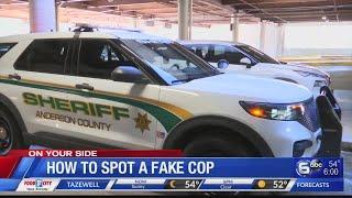 How to spot a fake cop