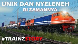 LOKOMOTIF UNIK DAN NYELENEH ?  TRAINZSTORY CC 201 130R