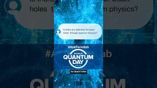 Is there any definition for black holes through quantum physics?