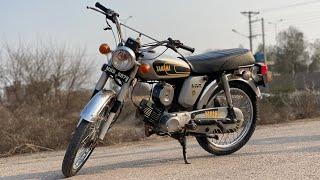 Yamaha YB 100 Delux 1980s Legend Detailed Review