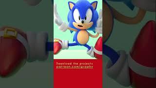 Sonic 3D Animation Compilation #shorts #sonic #animation