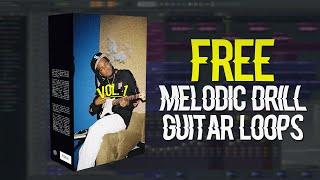 FREE Melodic Drill Guitar Loops Vol. 1  Melodic Drill & Guitar Loop Kits  Drill Sample Pack 2022