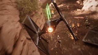 Unreal Engine 5 - Ion Tie Fighter