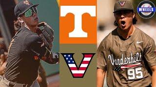 #1 Tennessee vs Vanderbilt Highlights G3  2024 College Baseball Highlights