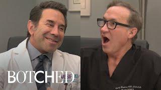 Dr. Nassif Blames Dr. Dubrow for Flying Squirrel Face Lift  Botched  E