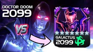 Doctor DOOM 2099  MCOC  Special Attacks and Moves Gameplay  New 7* star champion Galactus 2099