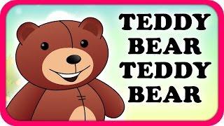 Teddy Bear Teddy Bear Lyrical Video  English Nursery Rhymes Full Lyrics For Kids & Children