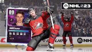 CONNOR BEDARD CHALLENGE? *NHL 23 HUT*