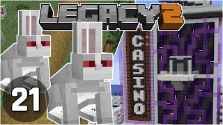 Killer Bunnies & Casino - Legacy SMP 2 #21  Minecraft 1.16 Survival Multiplayer