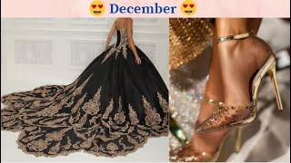 Pick One Your Birthday Months Royal DressesBall Gowns