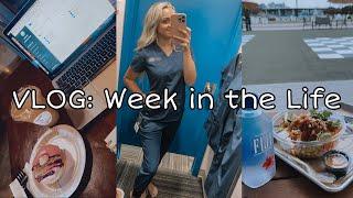 WEEK IN THE LIFE OF A GRADUATE NURSE  NCLEX prep Job Updates Etc.